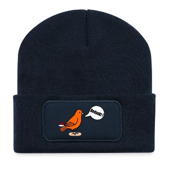 Thank you - Recycled Patch Beanie - french navy - Front
