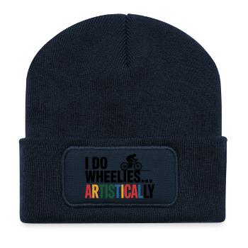 Artistic Cycling Grace  - Recycled Patch Beanie - french navy - Front