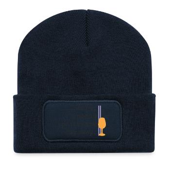Spritzy Day  - Recycelte Patch Beanie - French Navy - Vorne