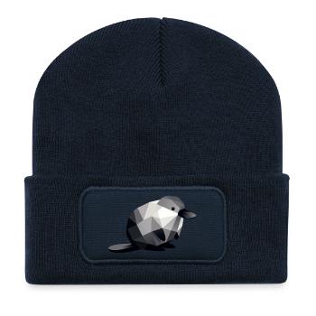 Schnabeltier - Recycelte Patch Beanie - French Navy - Vorne