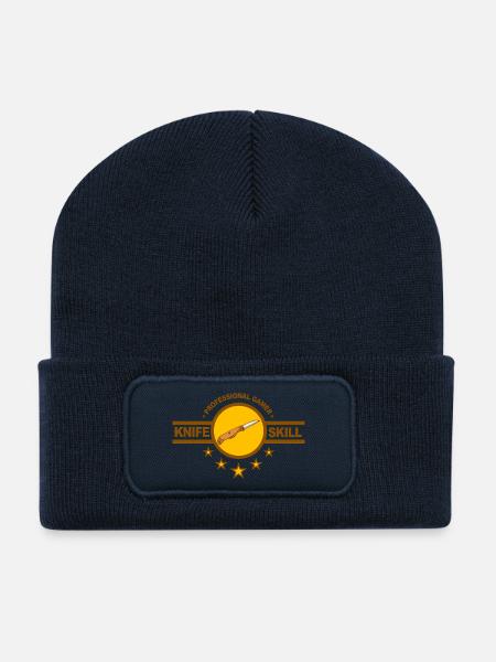Blade expertise - Recycled Patch Beanie - french navy