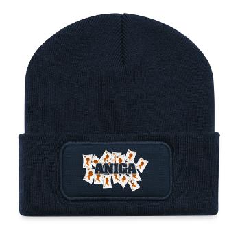 Herzdame Anica - Recycelte Patch Beanie - French Navy - Vorne