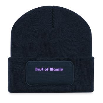 OMA. MAMA. MUTTERTAG. ALLES GUTE ZUM GEBURTSTAG DER MUTTER - Recycelte Patch Beanie - French Navy - Vorne