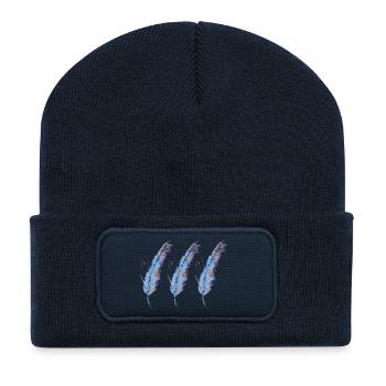 Ethno Travel Experience - Recycled Patch Beanie - french navy - Front