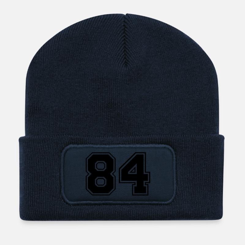 84 - Recycelte Patch Beanie - French Navy