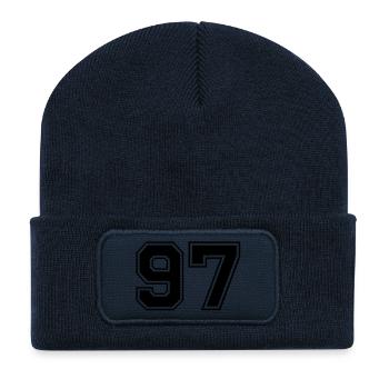 97 - Recycled Patch Beanie - french navy - Front
