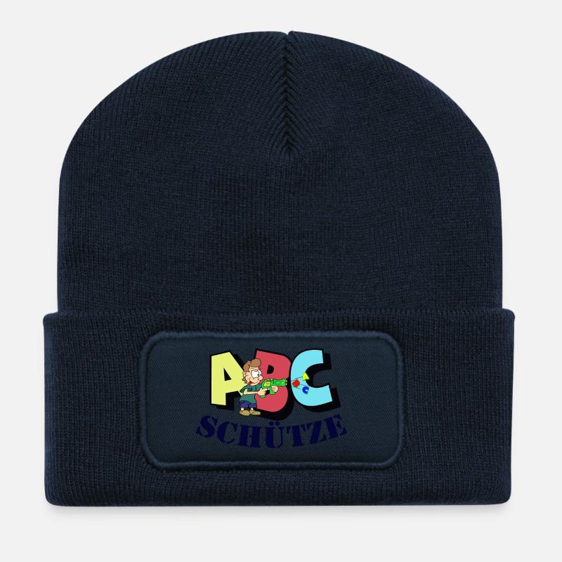 ABC Schütze - Recycelte Patch Beanie - French Navy