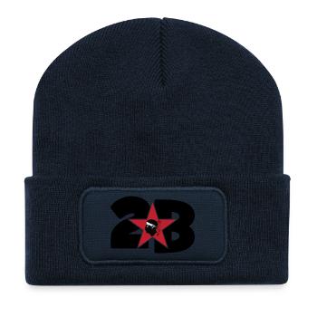 Corse / Corsica / Korsica / Geek / Humour / Bastia - Beanie recyclé à patch - bleu marine - Devant