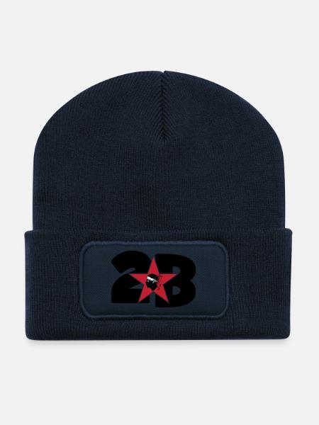 Corse / Corsica / Korsica / Geek / Humour / Bastia - Beanie recyclé à patch - bleu marine