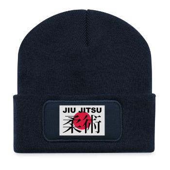 jiu jitsu - Recycled Patch Beanie - french navy - Front