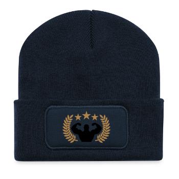 Training Champion - Recycelte Patch Beanie - French Navy - Vorne