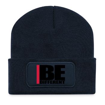 Cool Be Different Logo - Recycled Patch Beanie - french navy - Front