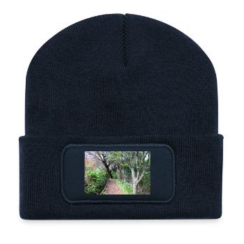 Affiche Madère Portugal - Beanie recyclé à patch - bleu marine - Devant