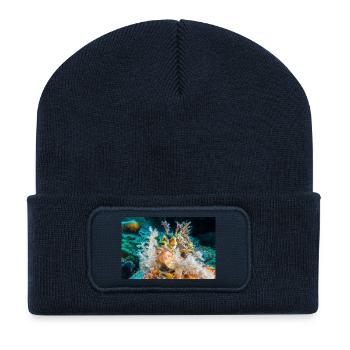 Scorpionfisch - Recycelte Patch Beanie - French Navy - Vorne