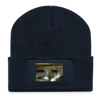 MONBACH IN THE NORTHERN BLACK FOREST - Recycled Patch Beanie - french navy - Front