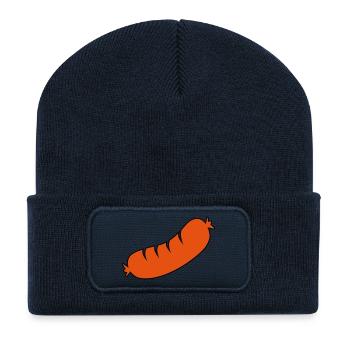Bratwurst - Recycled Patch Beanie - french navy - Front