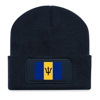 Barbados - Recycled Patch Beanie - french navy - Front