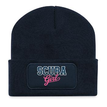 Scuba Girl Design - Recycelte Patch Beanie - French Navy - Vorne