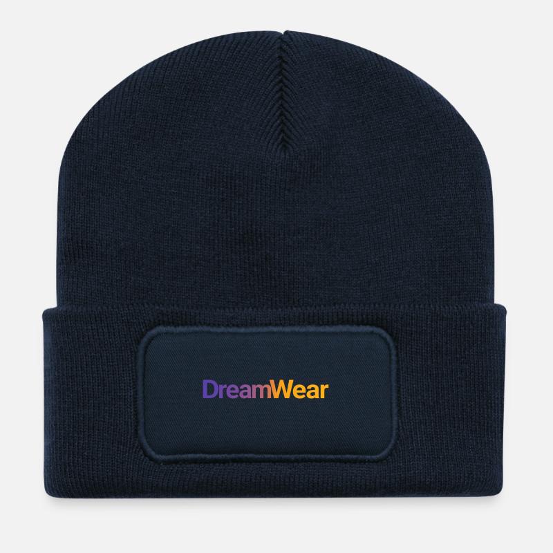 Traumbekleidung - Recycelte Patch Beanie - French Navy
