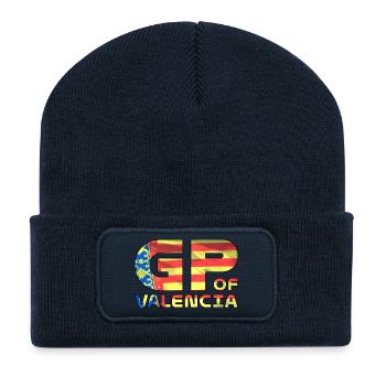 valencia_gp - Recycelte Patch Beanie - French Navy - Vorne