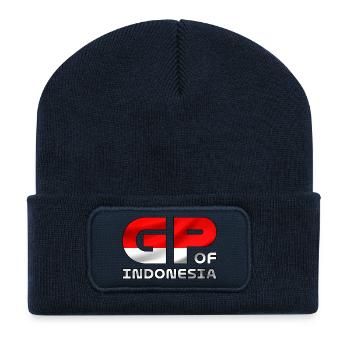 indonesia_gp - Recycelte Patch Beanie - French Navy - Vorne