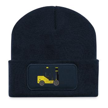 Forklift - Recycled Patch Beanie - french navy - Front