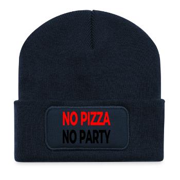 Pizza - Recycelte Patch Beanie - French Navy - Vorne