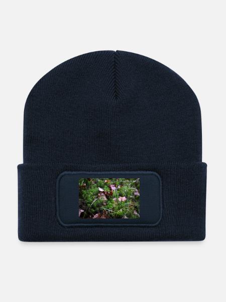 Monde miniature du monde fabiolous - Beanie recyclé à patch - bleu marine