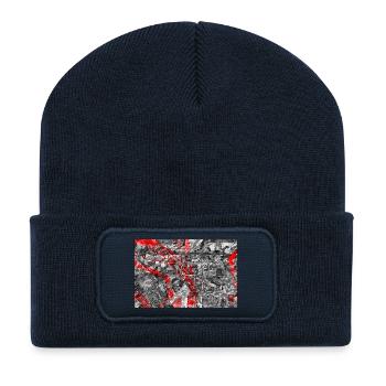 jabtrünnig - Recycelte Patch Beanie - French Navy - Vorne