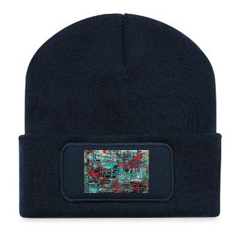 jklajggejrdajtschj - Recycelte Patch Beanie - French Navy - Vorne