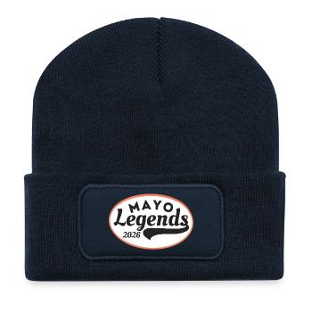 Mayo Legends 2026 - Recycled Patch Beanie - french navy - Front