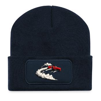  Electric Roadster – Supercar Launch Edition - Recycelte Patch Beanie - French Navy - Vorne