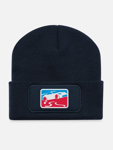 Drift_League - Recycelte Patch Beanie - French Navy