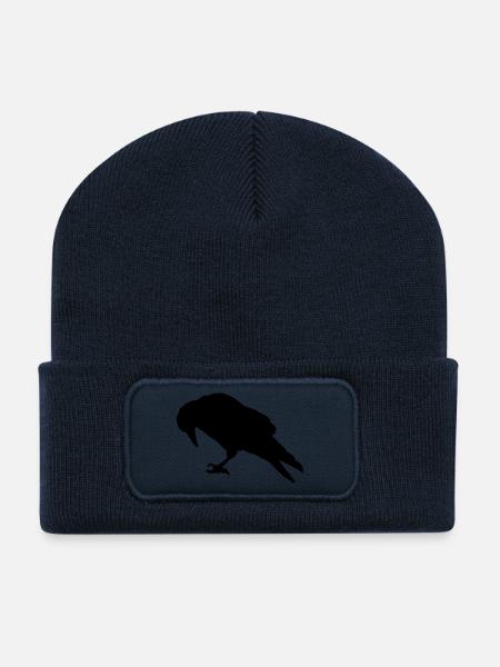 raven - Recycled Patch Beanie - french navy