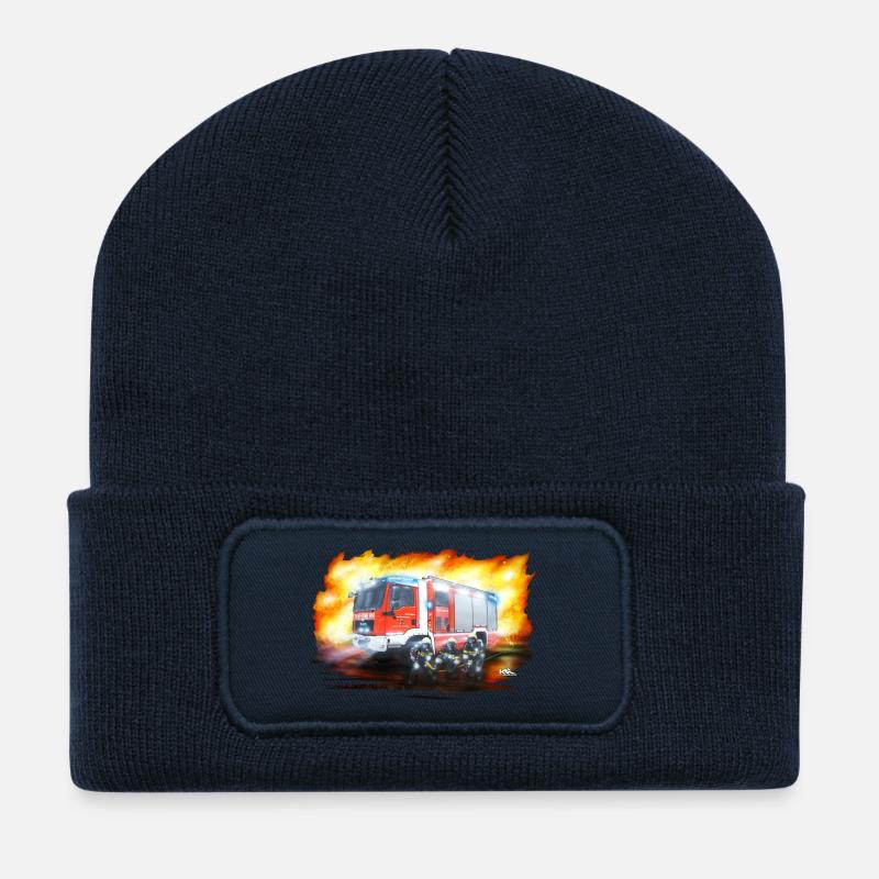 TLFA ohne Schrift - Recycelte Patch Beanie - French Navy