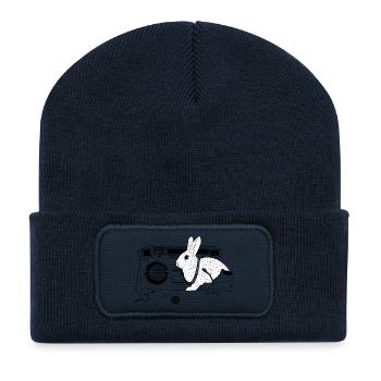 Hiphop - Recycled Patch Beanie - french navy - Front