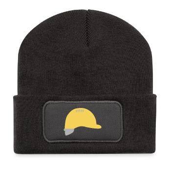Hardhat - Recycled Patch Beanie - dark grey - Front