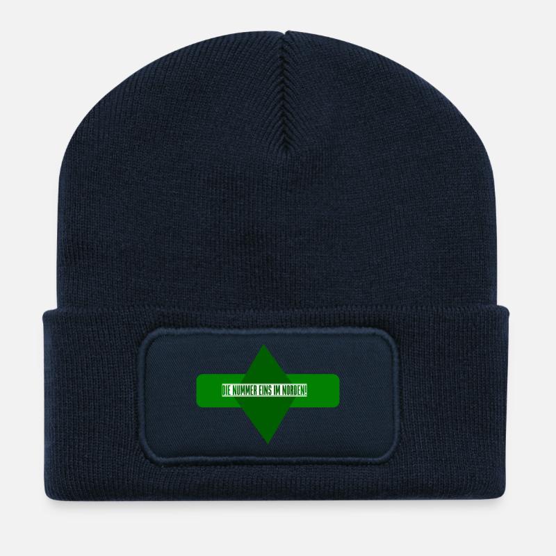 Bremen - Recycelte Patch Beanie - French Navy