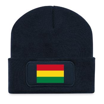 bolivia - Recycled Patch Beanie - french navy - Front