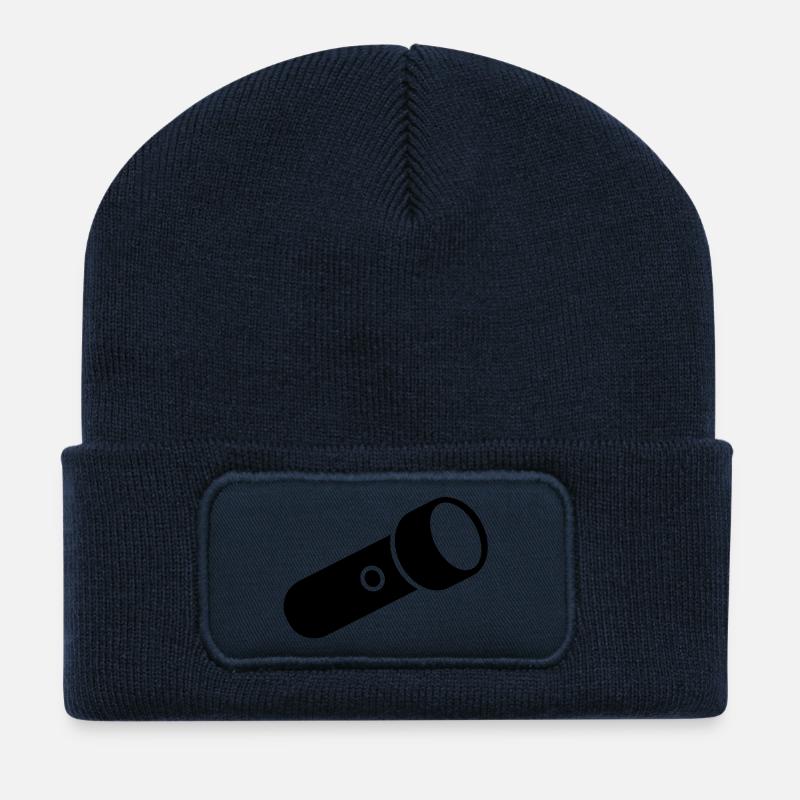 Taschenlampe - Recycelte Patch Beanie - French Navy