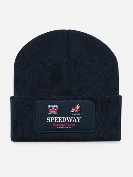 Speedway Poloshirt UK-Team - Recycled Patch Beanie - french navy