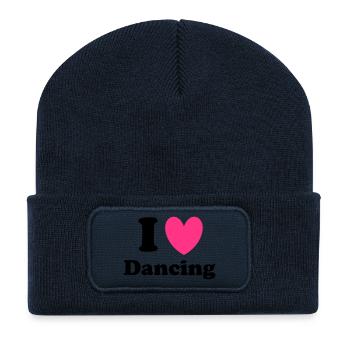 Dancing - Recycelte Patch Beanie - French Navy - Vorne