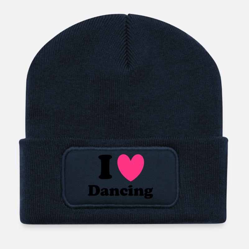 Dancing - Recycelte Patch Beanie - French Navy
