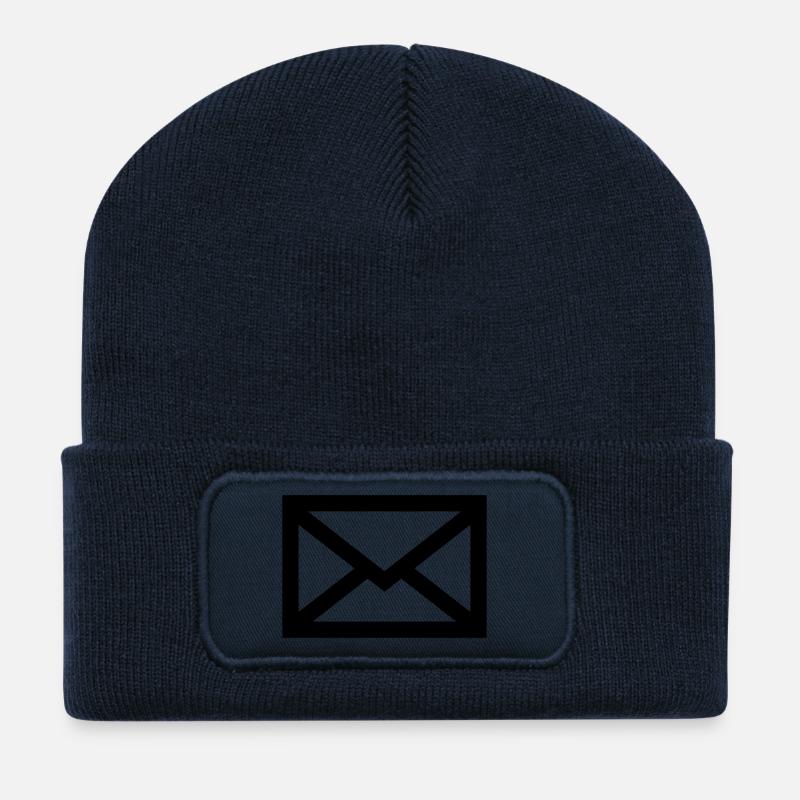 Brief - Recycelte Patch Beanie - French Navy