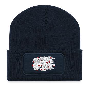 I Do It My Way - Recycelte Patch Beanie - French Navy - Vorne