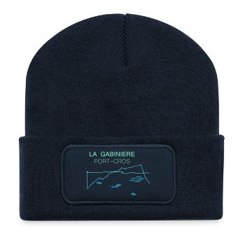 I can't, I have diving at Port Cros. - Recycled Patch Beanie - french navy - Front