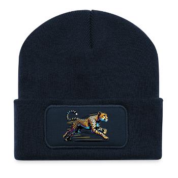 Gepard - Recycelte Patch Beanie - French Navy - Vorne