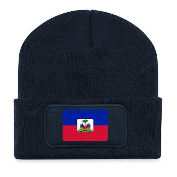 Haiti - Recycelte Patch Beanie - French Navy - Vorne