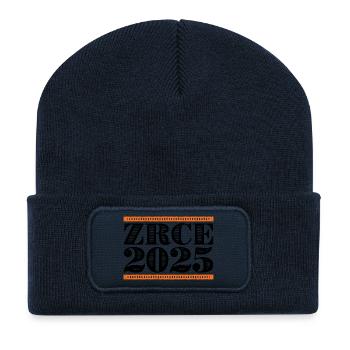 Zrce 2025 - Recycelte Patch Beanie - French Navy - Vorne