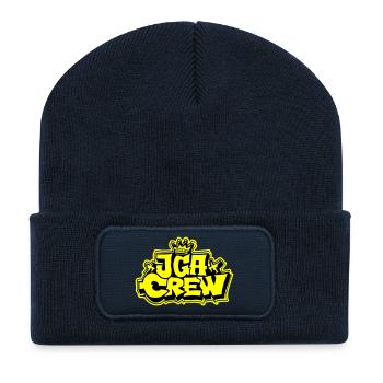 Junggesellenabschied Jga Crew - Recycelte Patch Beanie - French Navy - Vorne